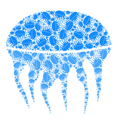 Jelly Fish Fractal Icon Collage Of Self Icons