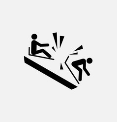 Toboggan Accident Icon