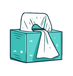 Wet Wipes In Box Icon