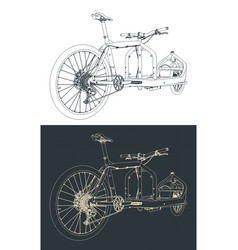 Cargo Bike Drawing