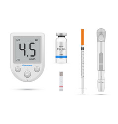 Diabetes Equipment Insulin Syringe Blood Glucose