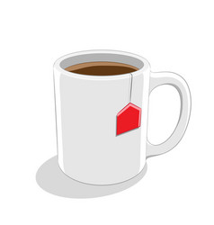 Coffee Mug Icon On A White Background