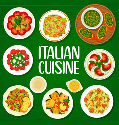 Italian Cuisine Meals Menu Cover Template