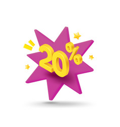 20 Percent Sale Shining Gold Digits With Flash