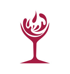 Glass Wine Logo