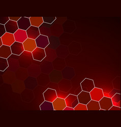 Abstract Hexagon Background Technology Pattern