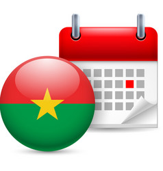 Icon Of National Day In Burkina Faso