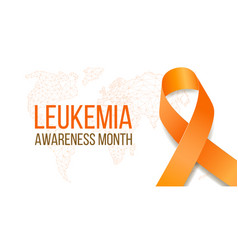 Leukemia Awareness Month Concept Banner