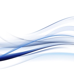 Abstract elegant blue curve background Royalty Free Vector