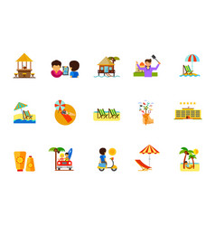 Vacation Icon Set