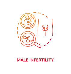 Male Infertility Concept Icon