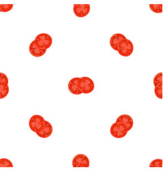 Burger Tomato Pattern Seamless