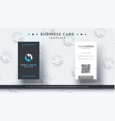 Company Business Card Template Professional