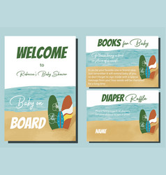 Baby On Board Shower Welcome Sign And Games