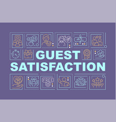 Guest Satisfaction In Hospitality Industry Word