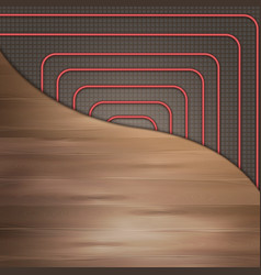 Hot Floor Heating Background