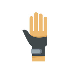 Arm Bandage Icon Flat Hand Injury