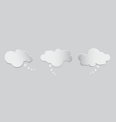 Cloud Speech Bubbles Collection