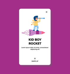 Kid Boy Rocket