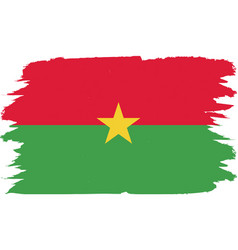 Burkinabe Flag Pattern Artwork