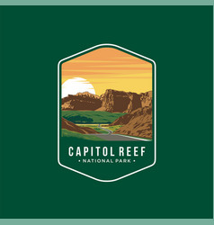 Capitol Reef National Park Emblem Patch Logo