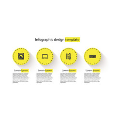 Set Washer Laptop Meteorology Thermometer