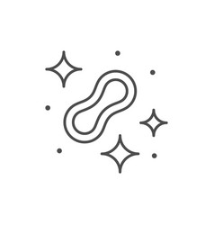 Good Bacteria Line Outline Icon