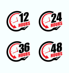 Happy Hours Black And Red Logo Design