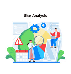 Website Analyst Concept Web Page Improvement