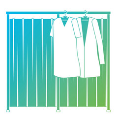 Doctor And Patient Coats Hanging Icon