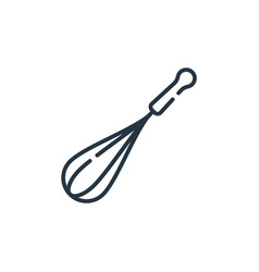 Whisk Icon Editable Stroke Linear