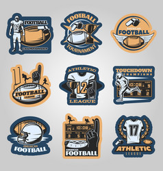 American Football Competitions Emblems