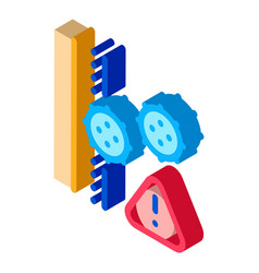 Subcutaneous Viruses Isometric Icon