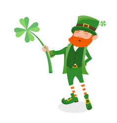 Leprechaun Cartoon Character St Patricks Day