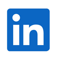 Linkedin Logo Blue And White