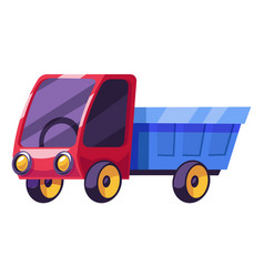 Cartoon Truck Icon Heavy Car Plastic Toy