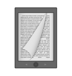 Ereader Mockup Realistic Style