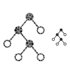 Binary Chart Nodes Collage Of Dots