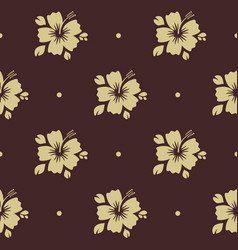 Seamless Pattern With Flower