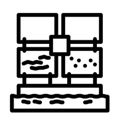 Marine Corrosion Testing Line Icon