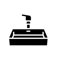 Sink Bathroom Interior Glyph Icon