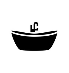 Bath Bathroom Interior Glyph Icon