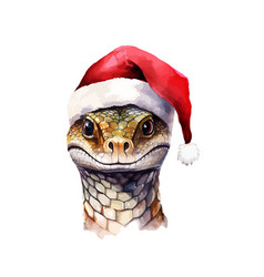 Christmas Snake Clipart