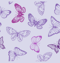 Seamless Pattern In Lavender Shades