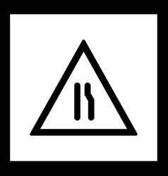 Dual Carriageway Ahead Icon