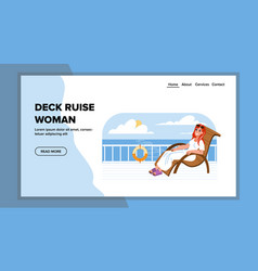 Deck Cruise Woman