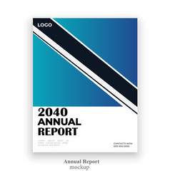 Free Modern Company Annual Report Template