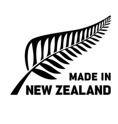 Made In New Zealand Silver Fern Logo Icon