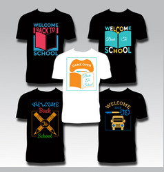 Back To School T Shirt Design Bundle