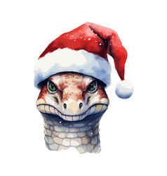 Christmas Snake Clipart